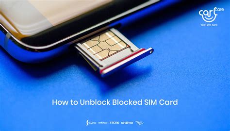 How to unblock a blocked SIM card with